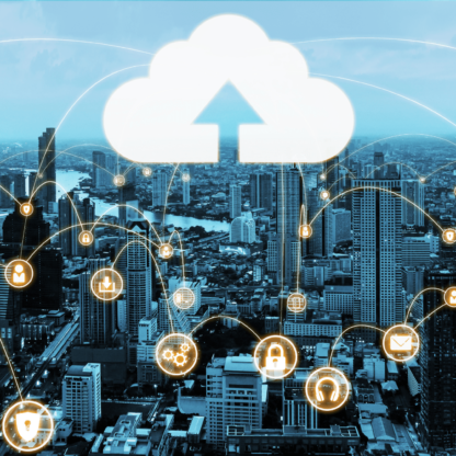 Cloud Data Over a City
